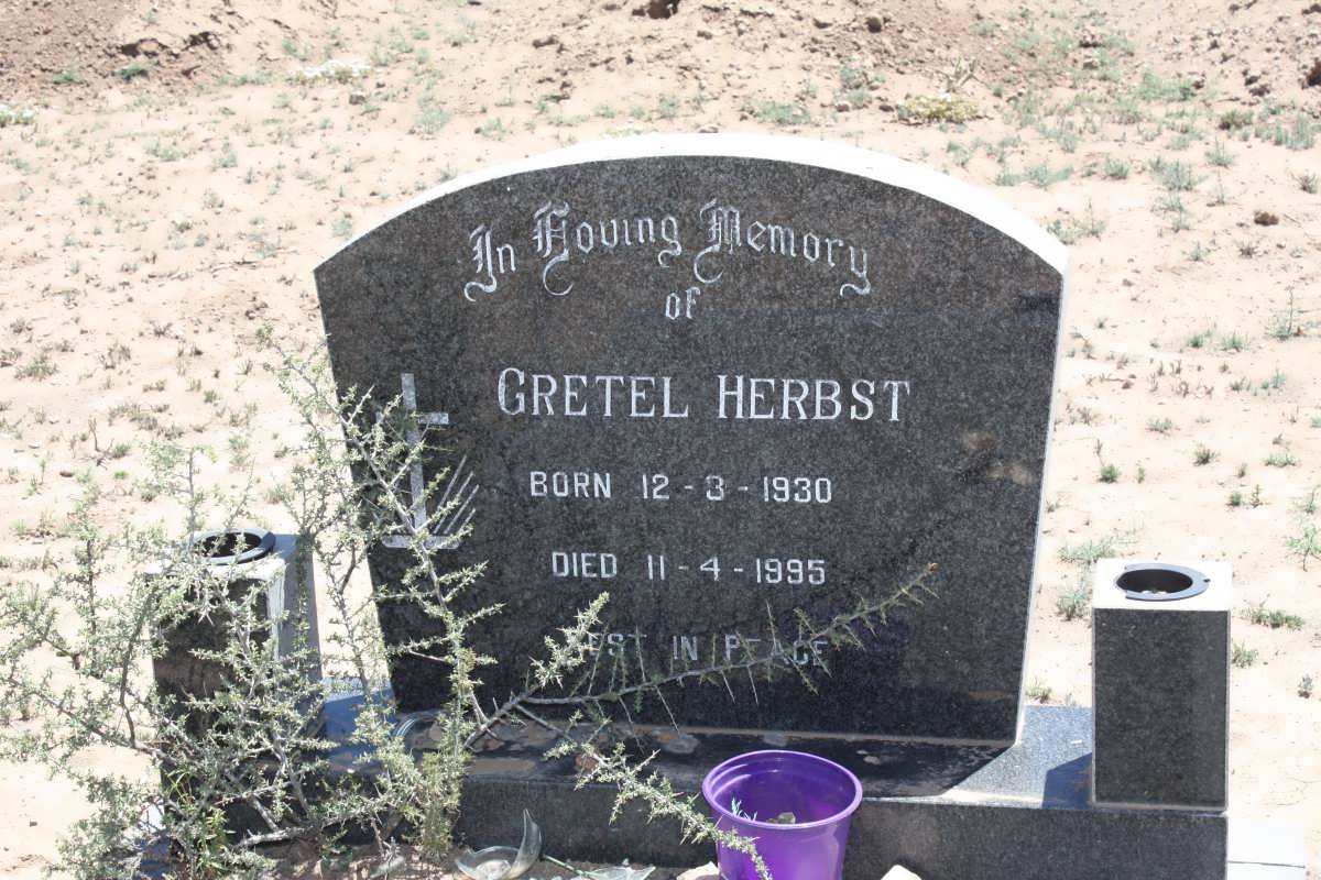 HERBST Gretel 1930-1995