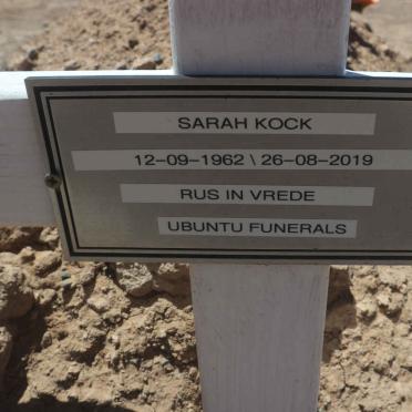KOCK Sarah 1962-2019