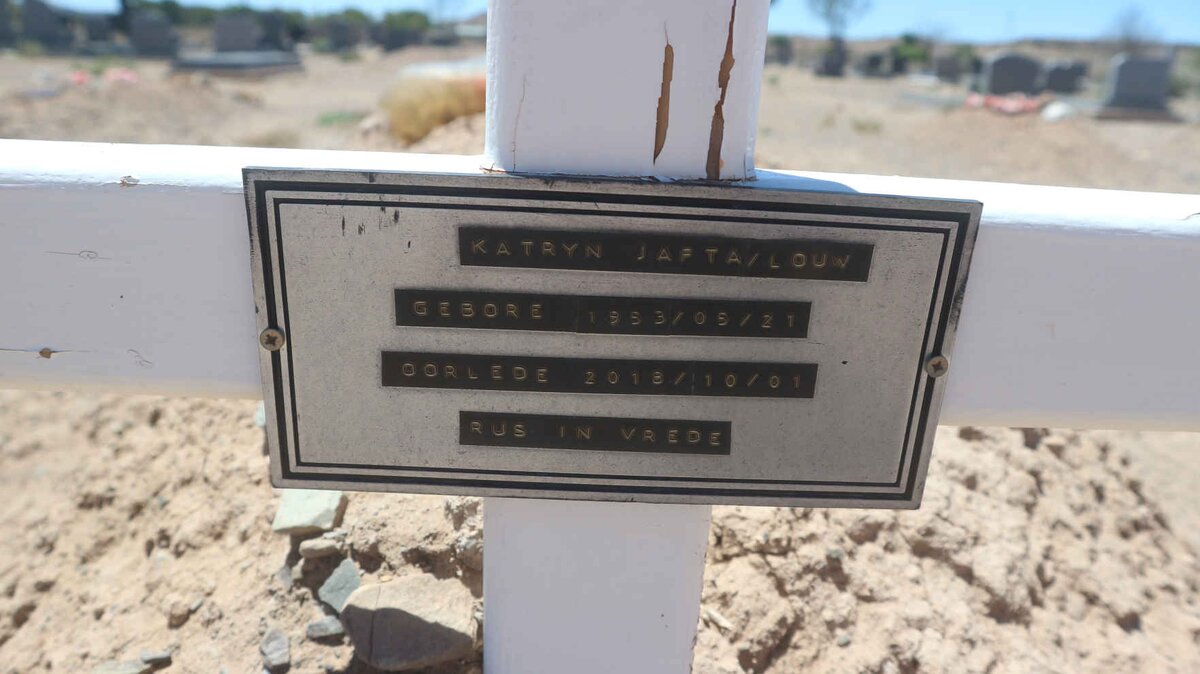 LOUW Katryn Jafta 1993-2018