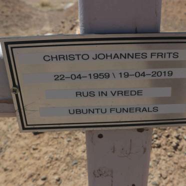 FRITS Christo Johannes 1959-2019