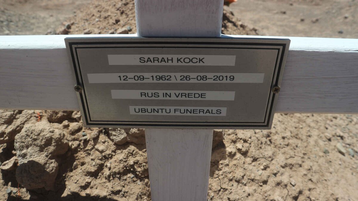 KOCK Sarah 1962-2019