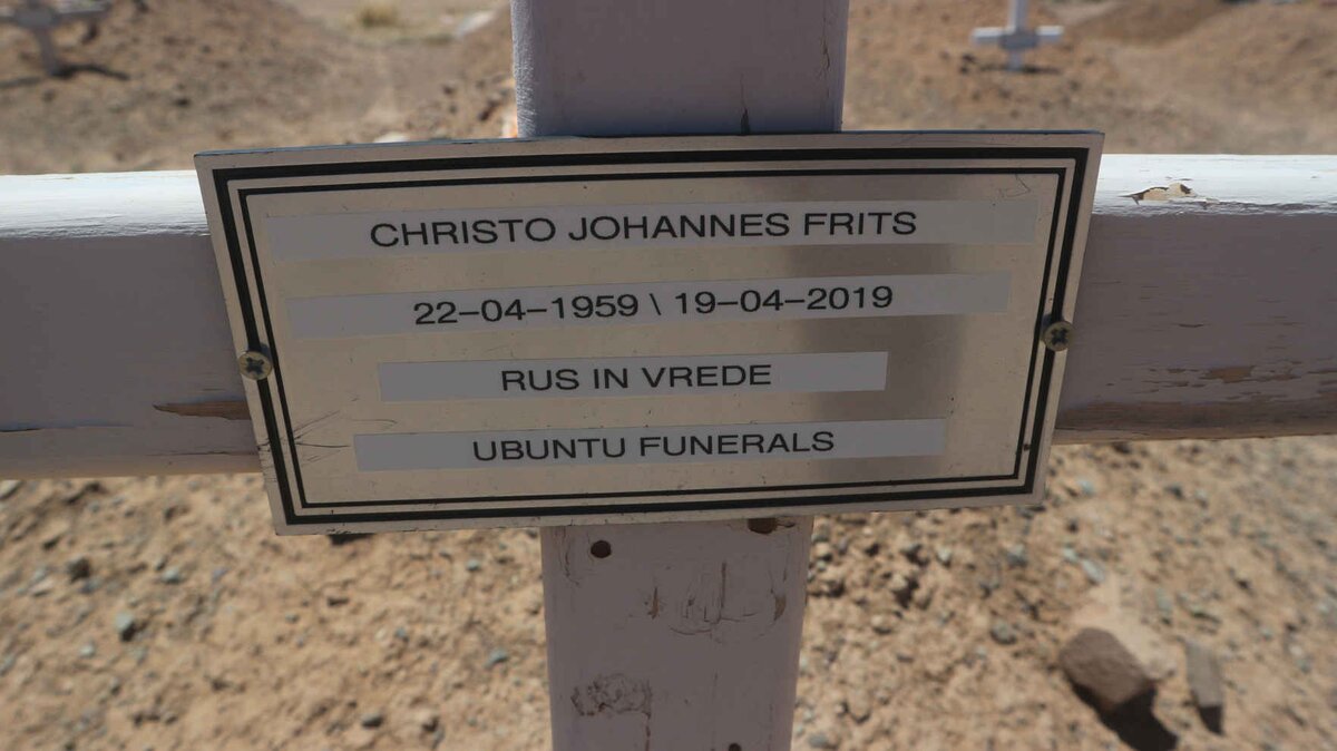 FRITS Christo Johannes 1959-2019