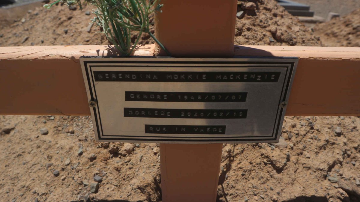 MACKENZIE Berendina Mokkie 1948-2020