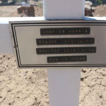 MORRIS Andries 1970-2018