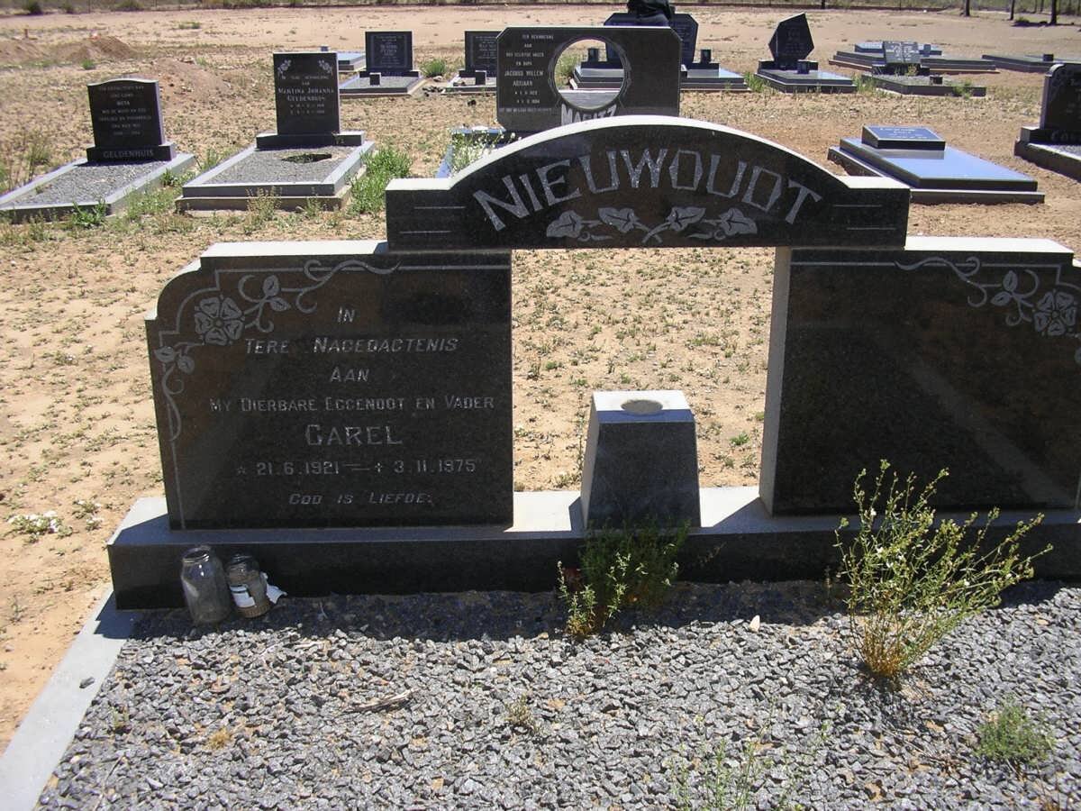 NIEUWOUDT Carel 1921-1975