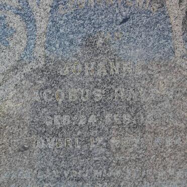 HAVENGA Johannes Jacobus 182?-1894 &amp; Esther Jacoba Francina ROSSOUW 1832-1919