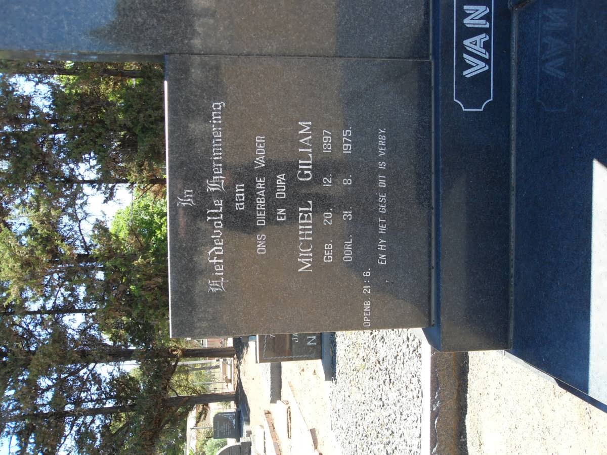 NIEKERK Michiel Giliam, van 1897-1975 &amp; Susara Johanna ROOS 1899-1973