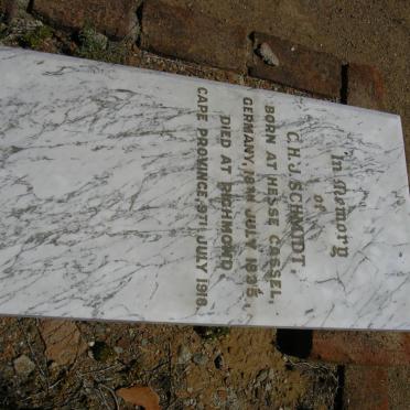 SCHMIDT C.H.J. 1835-1918