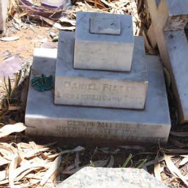 TOIT Daniel Pieter Liebenberg, du 1911-1912