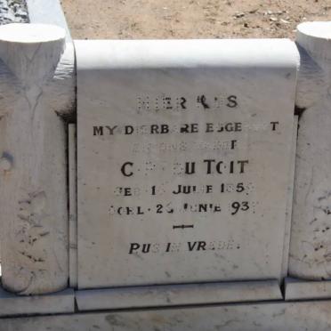 TOIT C.P., du 1859-1937