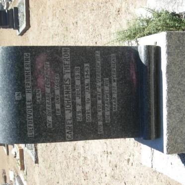 THERON Carel Johannes 1878-1943