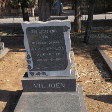 VILJOEN Hector Hendricus 1914-1965