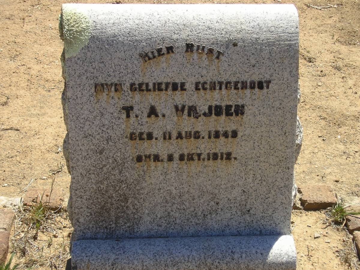 VILJOEN T.A. 1840-1912