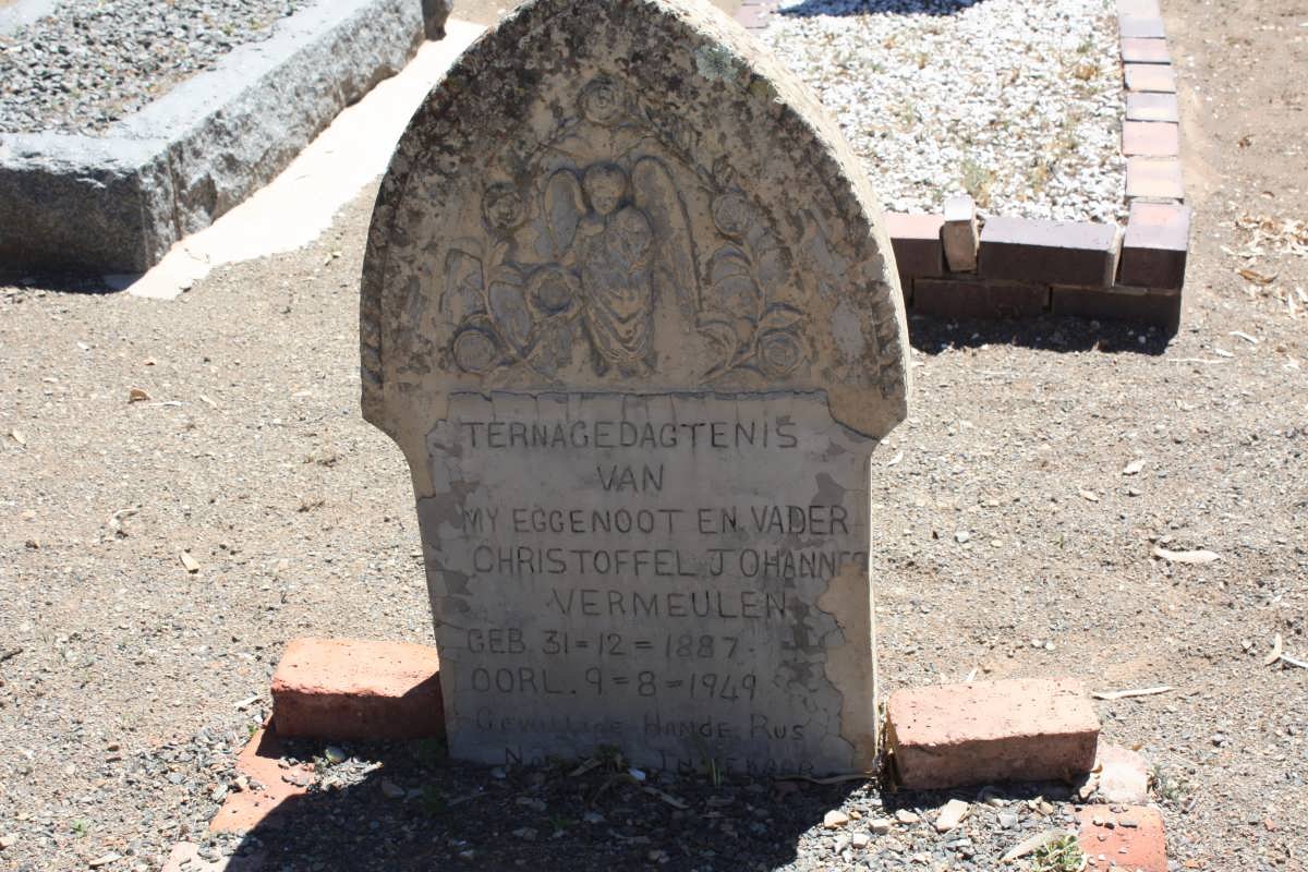 VERMEULEN Christoffel Johannes 1887-1949