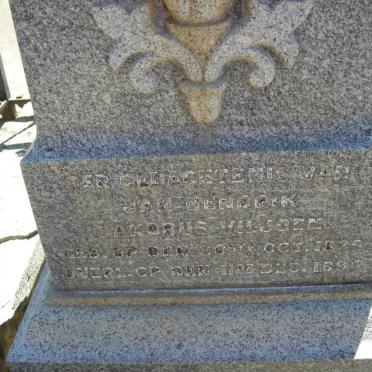 VILJOEN Jan Hendrik Jakobus 1829-1895