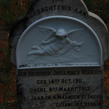 MARAIS Jan Hendrik Johannes 1911-1913