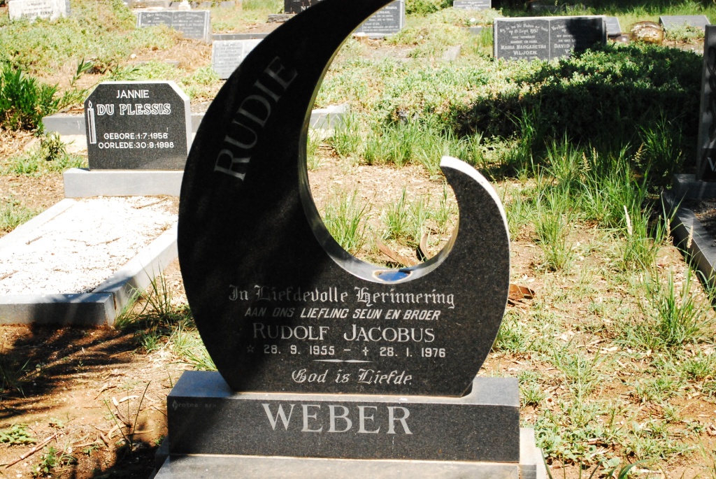 WEBER Rudolf Jacobus 1955-1976
