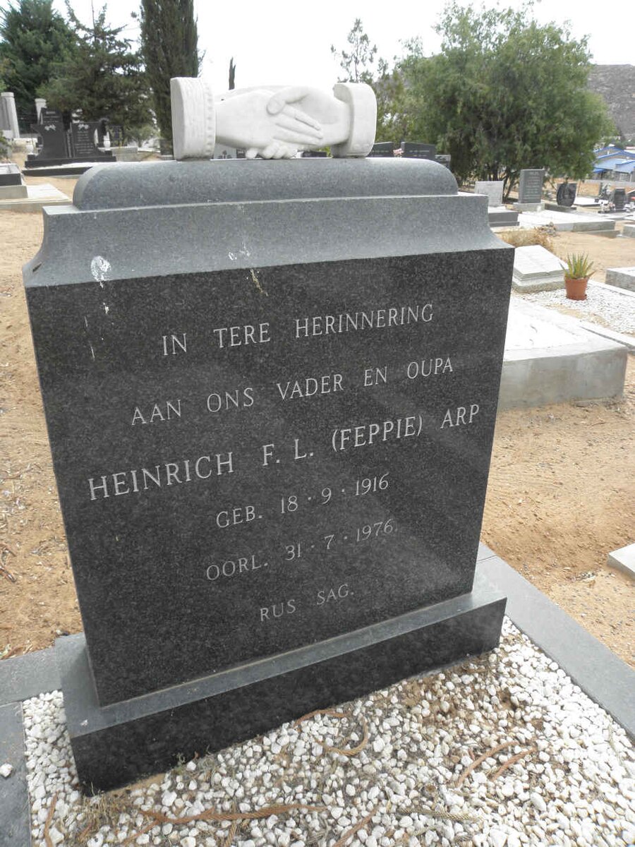 ARP Heinrich F.L. 1916-1976