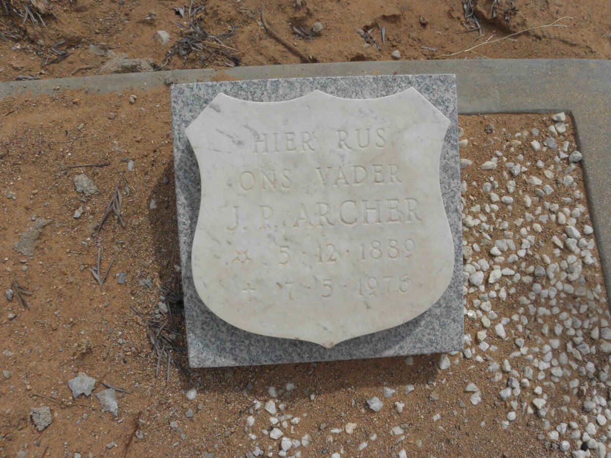 ARCHER J.P. 1889-1978