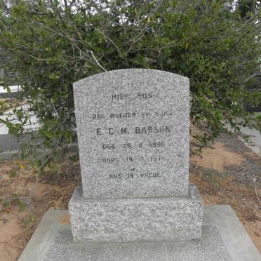 BASSON E.C.M. 1896-1974