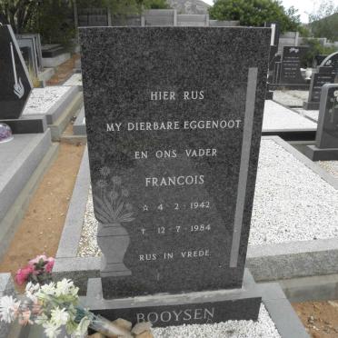 BOOYSEN Francois 1942-1984