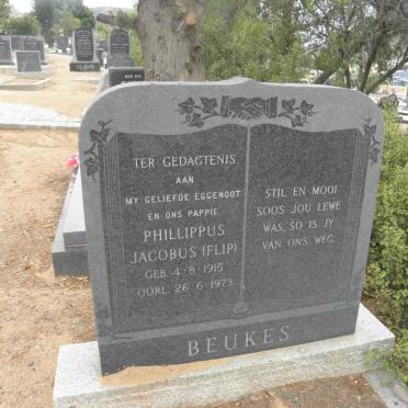 BEUKES Phillippus Jacobus 1915-1973