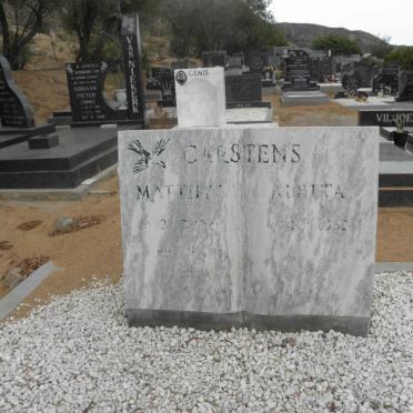 CARSTENS Matthys &amp; Aletta 1932-