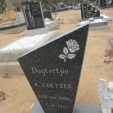 COETZEE A. 1971-1971