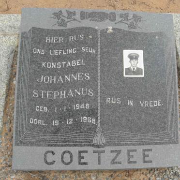 COETZEE Johannes Stephanus 1948-1968
