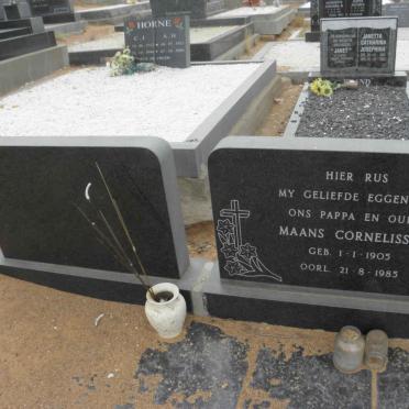 CORNELISSEN Maans 1905-1985