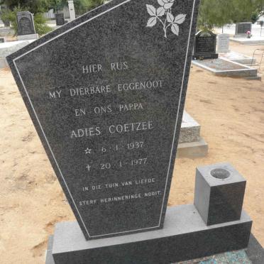 COETZEE Adies 1937-1977