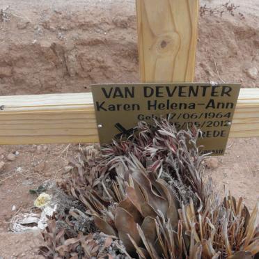 DEVENTER Karen Helena-Ann, van 1964-2012