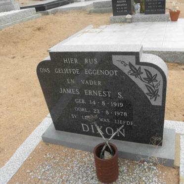 DIXON James Ernest S. 1919-1978