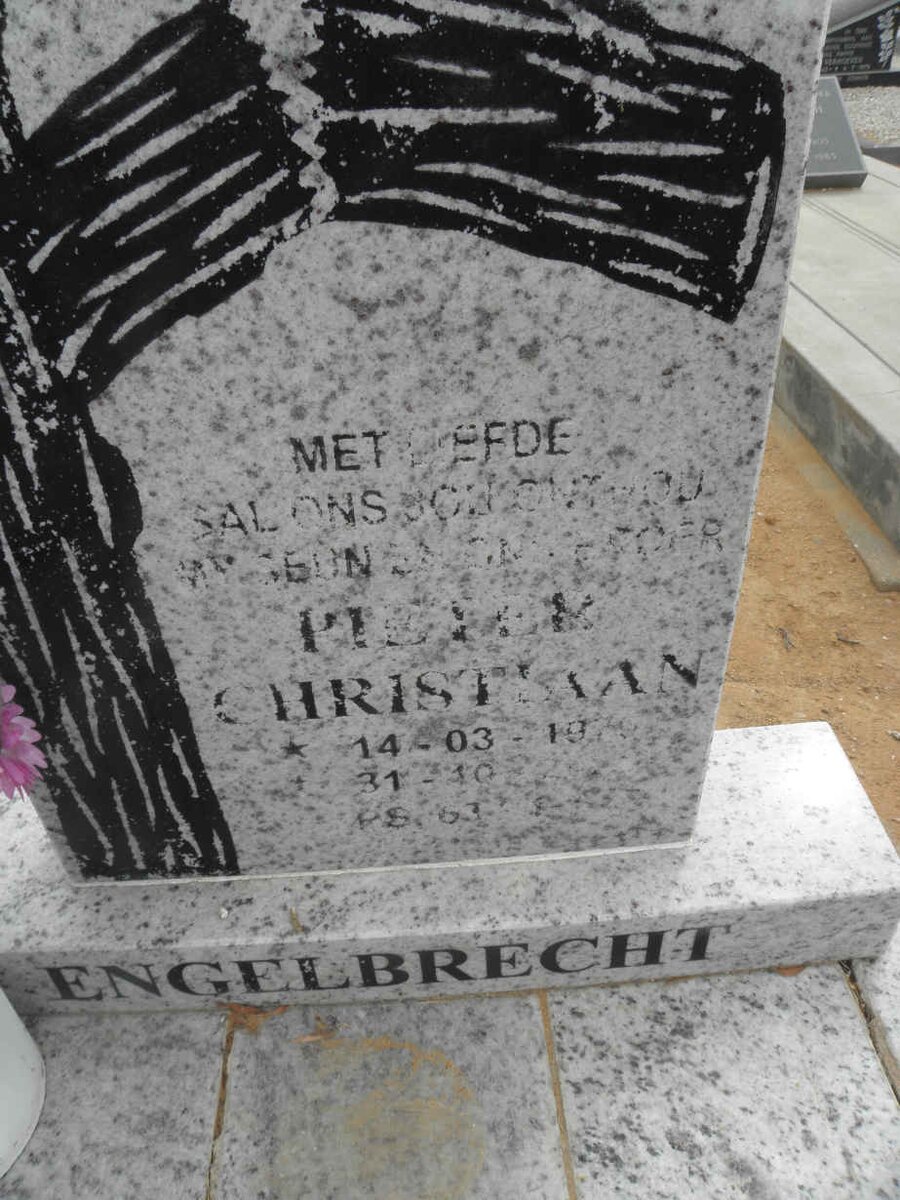 ENGELBRECHT Pieter Christiaan 1974-