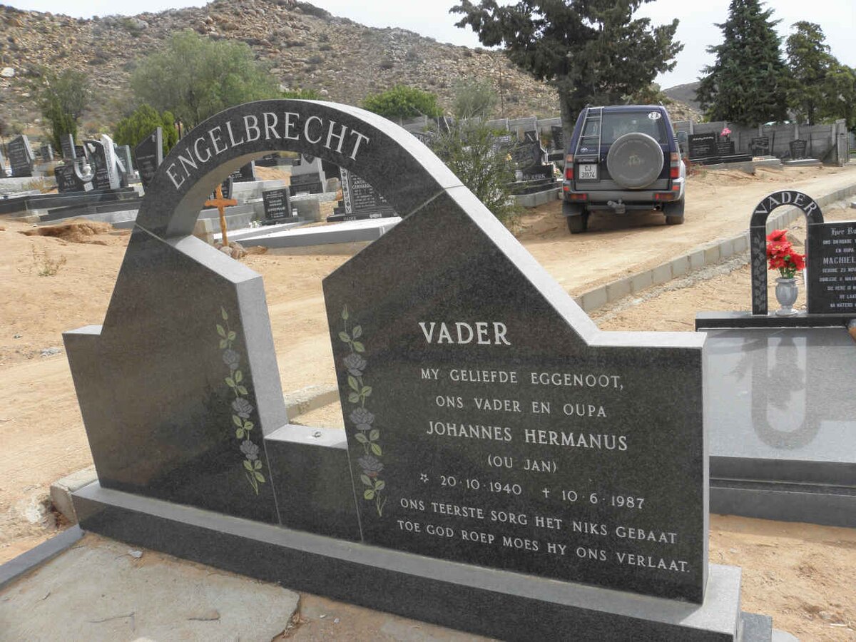 ENGELBRECHT Johannes Hermanus 1940-1987