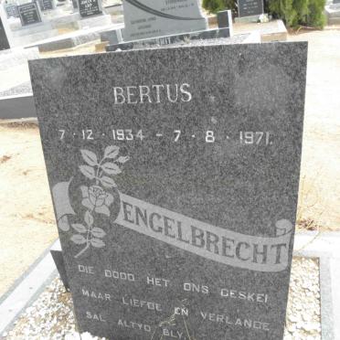 ENGELBRECHT Bertus 1934-1971