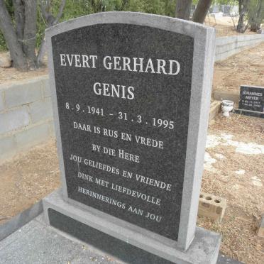GENIS Evert Gerhard1941-1995