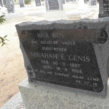 GENIS Abraham E. 1887-1964