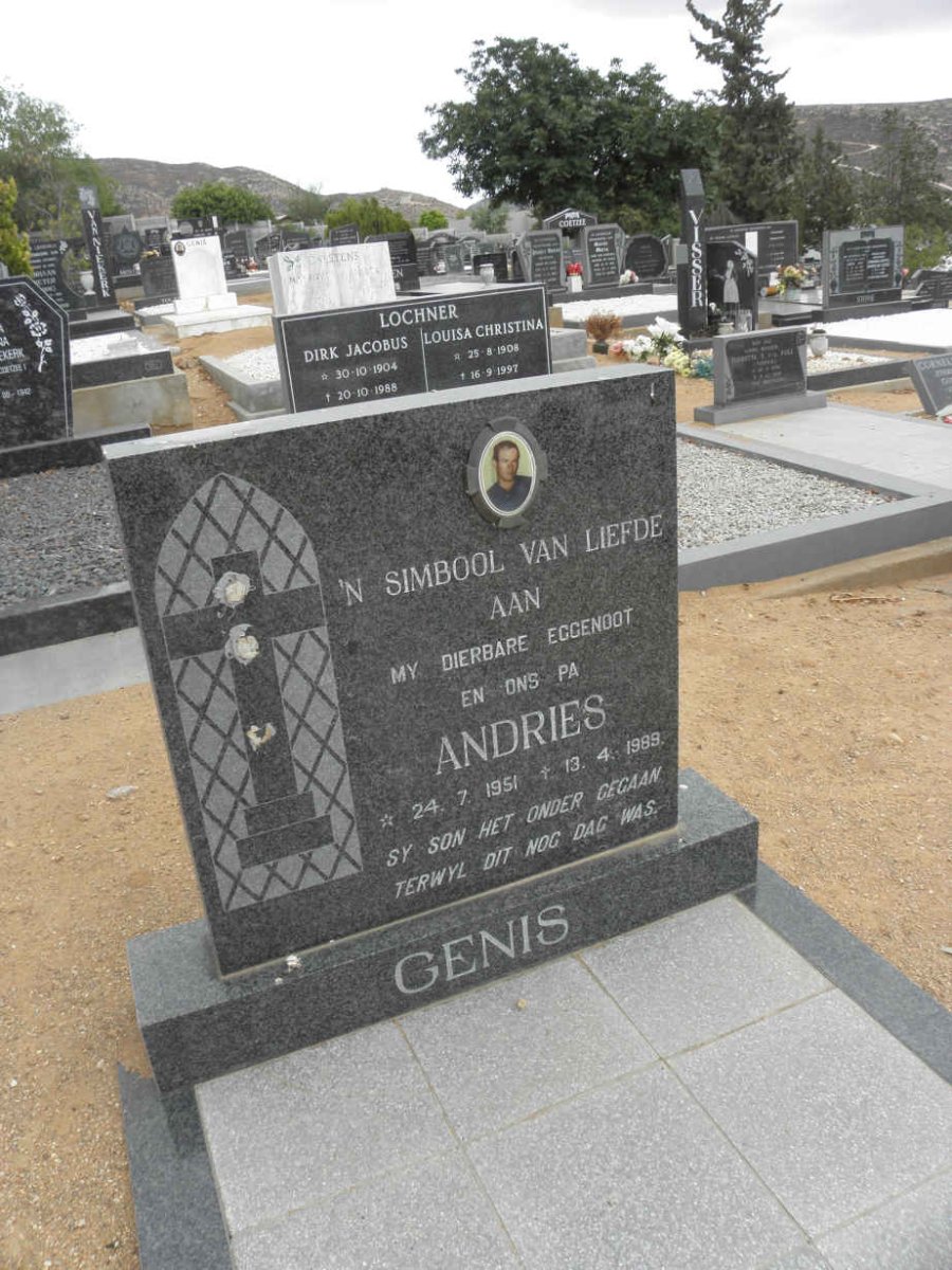 GENIS Andries 1951-1988