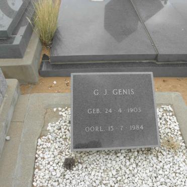 GENIS G.J. 1903-1984