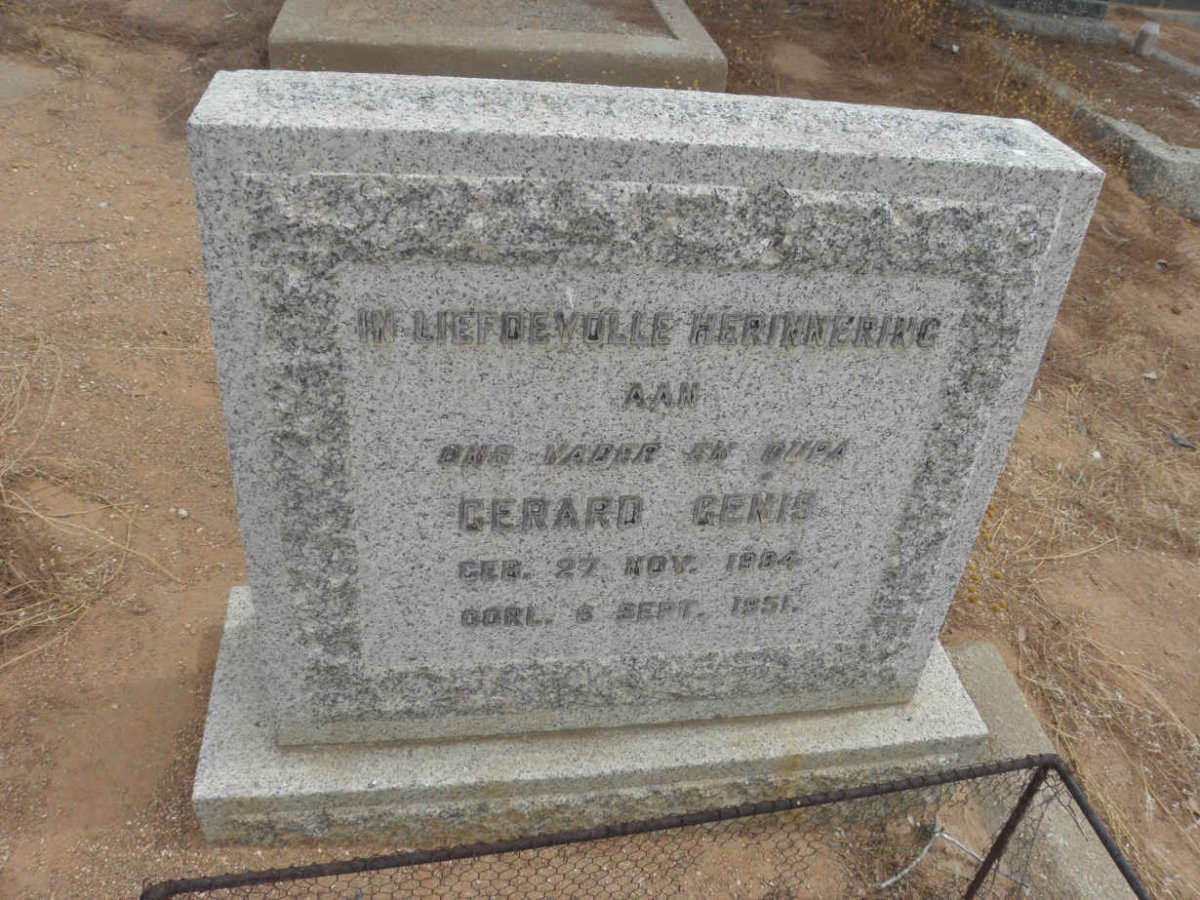 GENIS Gerard 1884-1951