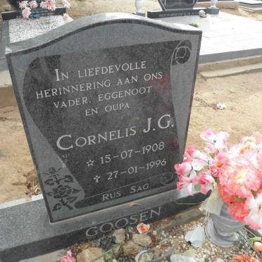 GOOSEN Cornelis J.G. 1908-1996