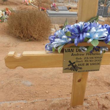 HEEVER Andrew Pretorius, van den 1950-2012