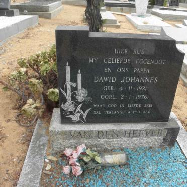 HEEVER Dawid Johannes, van den 1921-1976
