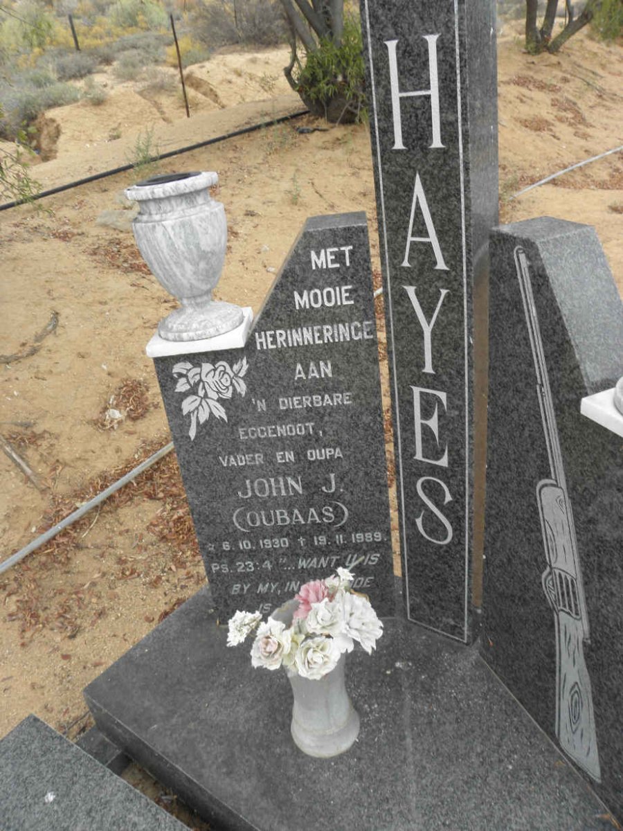HAYES John J. 1930-1989