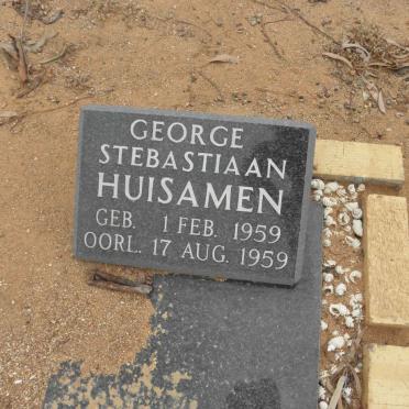 HUISAMEN George Sebastiaan 1959-1959