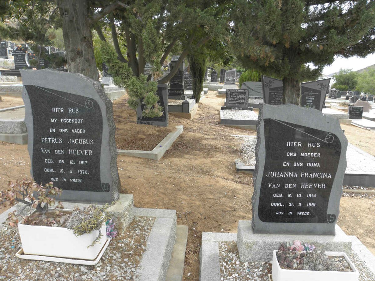 HEEVER Petrus Jacobus, van den 1917-1970 &amp; Johanna Francina 1914-1991