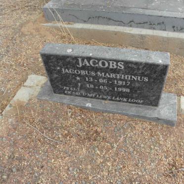 JACOBS Jacobus Marthinus 1917-1998