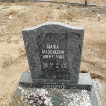 KENNEDY Maria Magdalena Wilhelmina 1946-2003