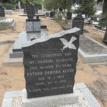 KOTZE Esther Debora 1933-1975